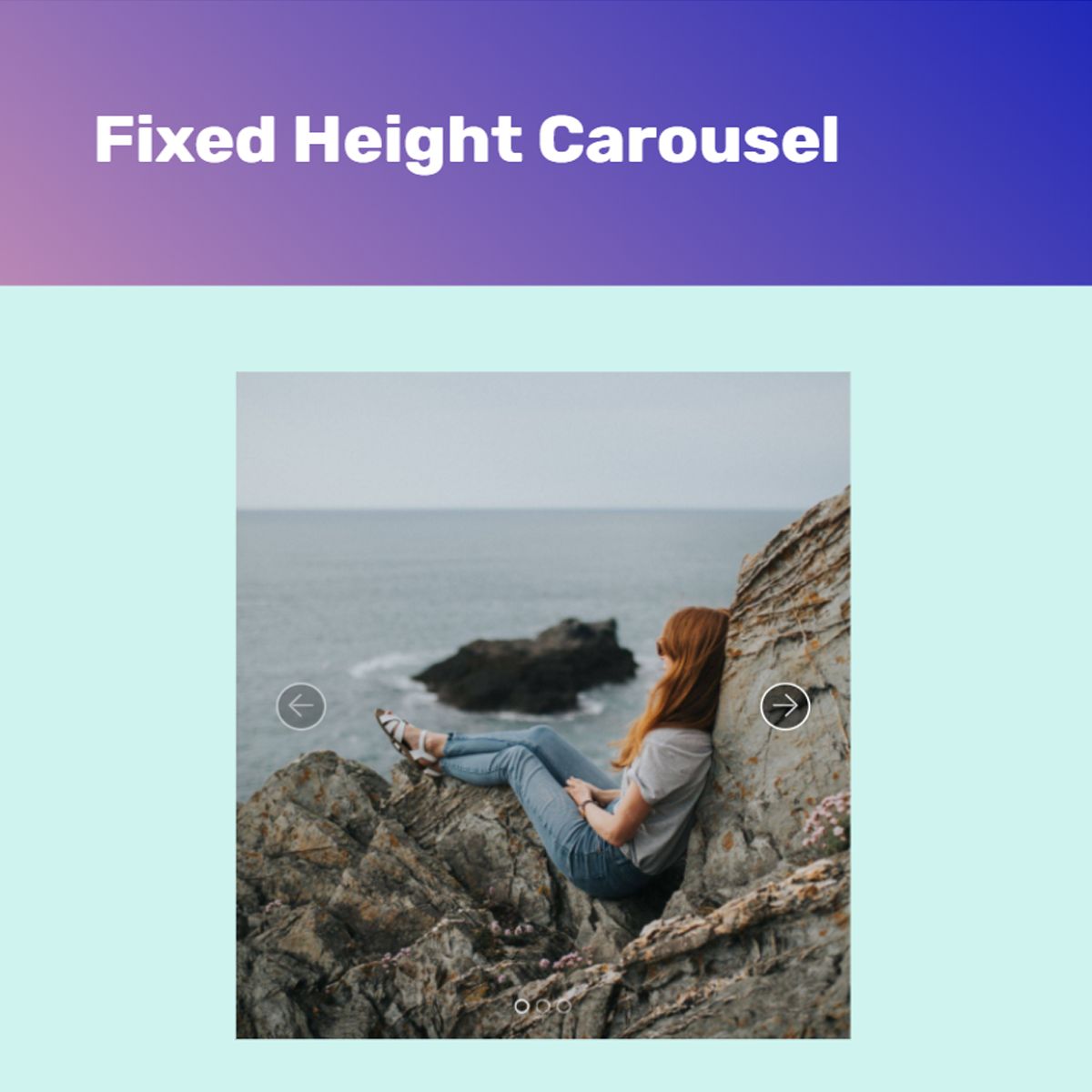 Responsive Bootstrap Image Carousel