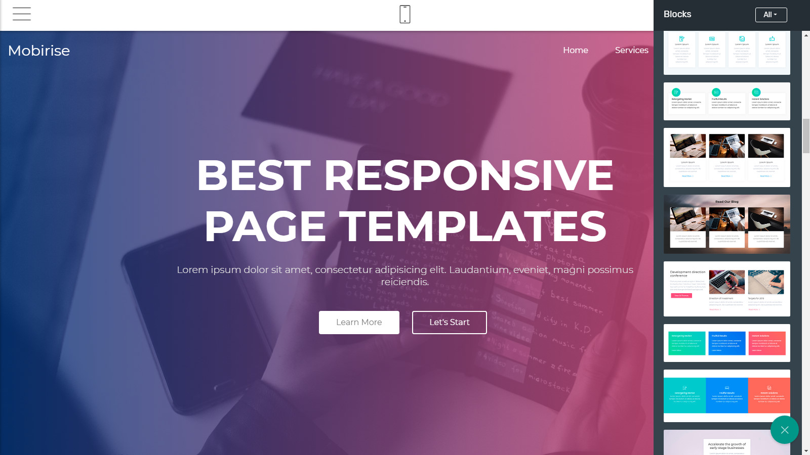 bootstrap page themes