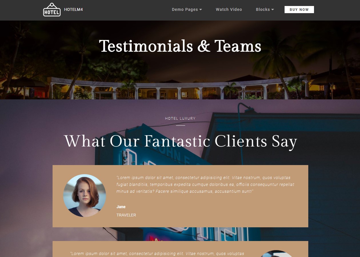 Web Template