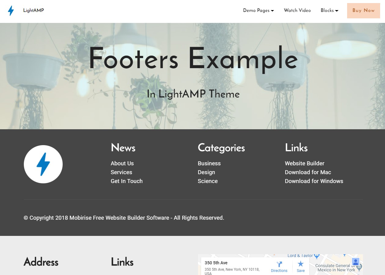 Web Template